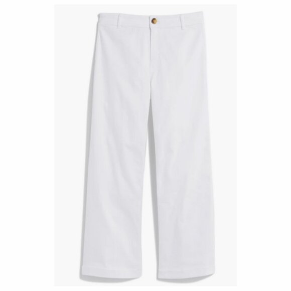 Vineyard Vines Women's Mariner Crop White Denim Jeans Size 28" Waist - Picture 5 of 5